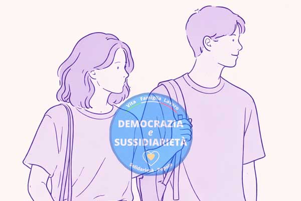 DEMOCRAZIA E SUSSIDIARIETA’ COL MINISTRO VALDITARA PER UNA EDUCAZIONE SCOLASTICA CHE METTA AL CENTRO LA PERSONA