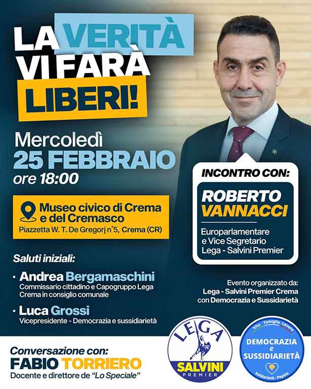 La verità vi farà liberi!